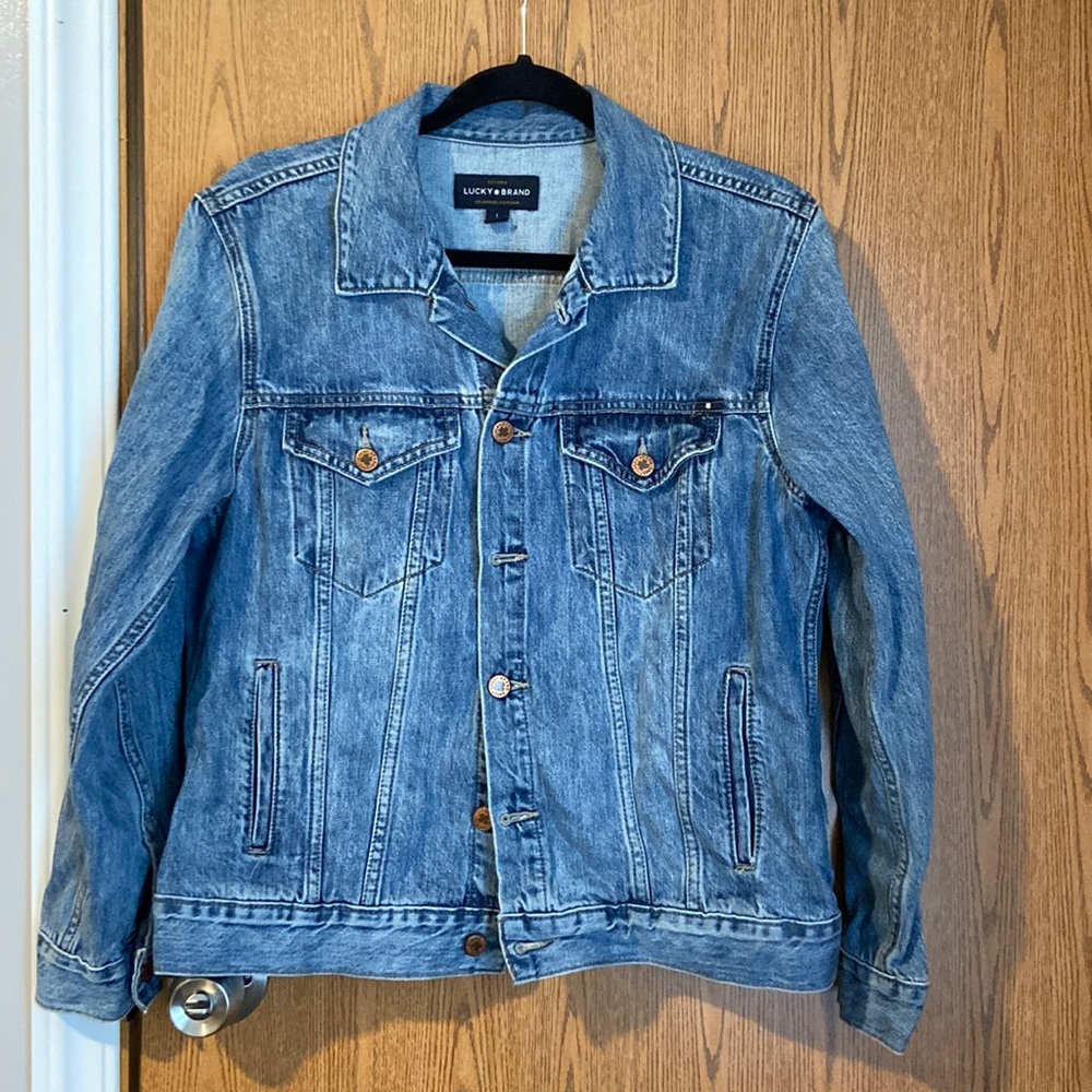 Lucky Brand Tomboy Trucker Denim Jacket